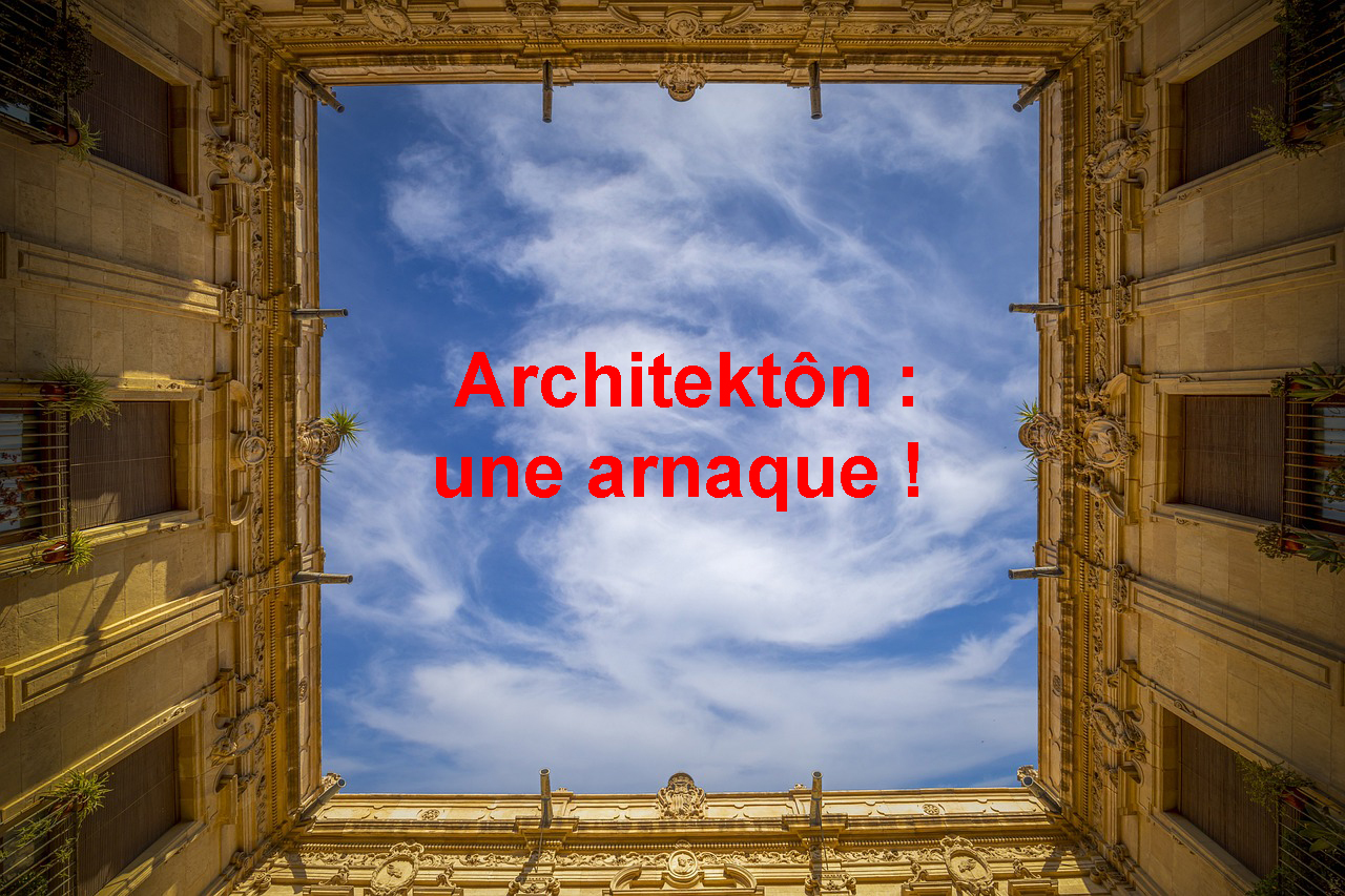 architekton escroquerie